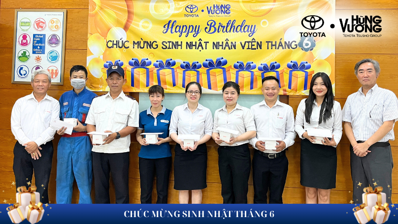CHÚC MỪNG ANH CHỊ CÓ SINH NHẬT TRONG THÁNG 6.2026
