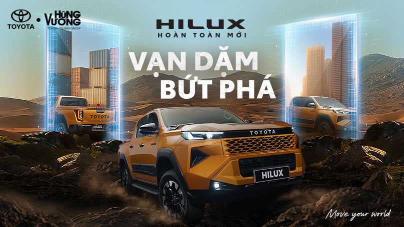 TOYOTA HÙNG VƯƠNG TRÂN TRỌNG GIỚI THIỆU MẪU TOYOTA HILUX 2026