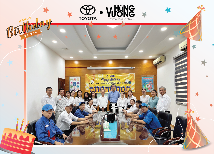 CHÚC MỪNG SINH NHẬT NHÂN VIÊN THÁNG 2.2026